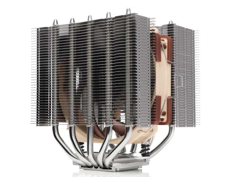 Noctua NH-D12L + NF-A1別売ファンセット 美品 即決 Noctua「NH-D12L」検証。新設計ファンで全高145mmに抑えた