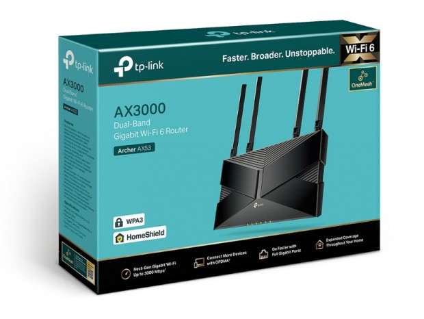 税込1万円を切るIPv6 IPoE対応Wi-Fi 6ルーター、TP-Link「Archer AX53」