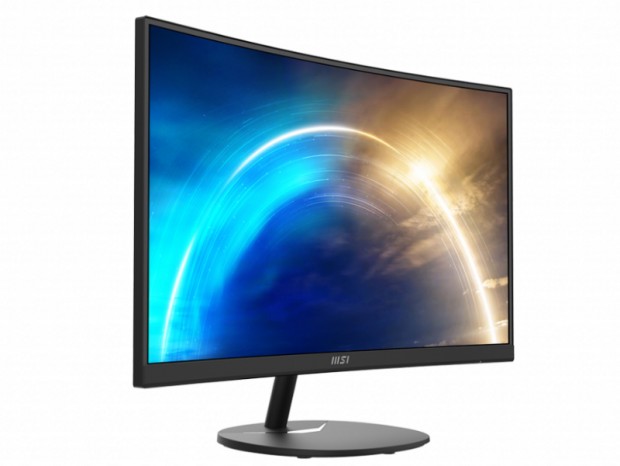 曲率1500Rのビジネス向け27型フルHD液晶ディスプレイ、MSI「PRO MP271C」