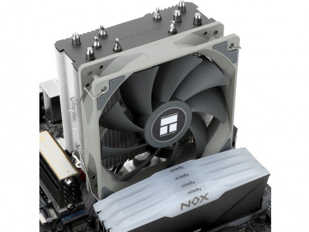高さを148mmに抑えた120mmファンサイドフロー、Thermalright「Assassin King 120 SE」
