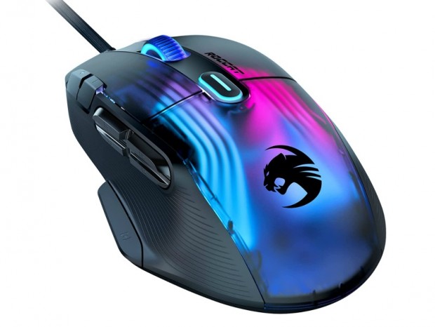3D RGBライティング機能を搭載したゲーミングマウス、ROCCAT「Kone XP」