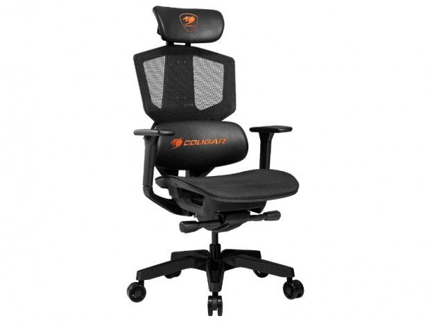 背骨を自然に支える可動式ランバーサポート搭載ゲーミングチェア、COUGAR「ARGO ONE」