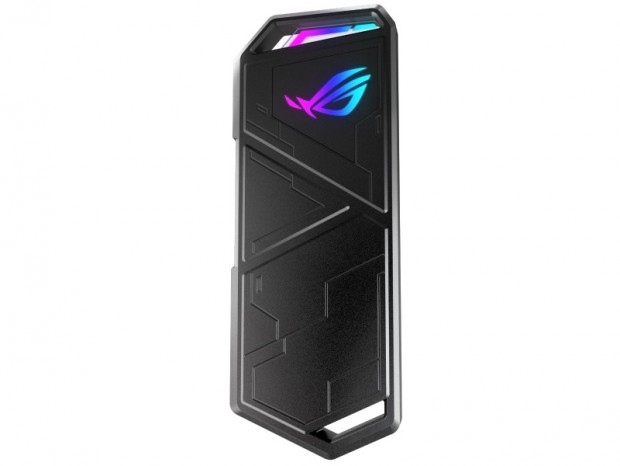 Aura Sync対応のUSB3.2 Gen.2ポータブルSSD、ASUS「ROG STRIX ARION S500」