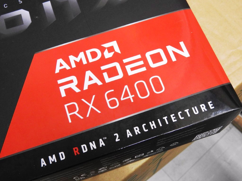 AMDの新型GPU、Radeon RX 6400搭載グラフィックスカードが6メーカー