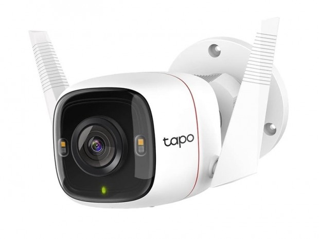TP-Link、夜間もフルカラーで撮れる屋外用スマートWi-Fiカメラ「Tapo C320WS」