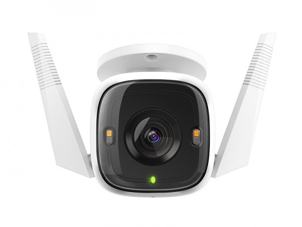 TP-Link、夜間もフルカラーで撮れる屋外用スマートWi-Fiカメラ「Tapo C320WS」
