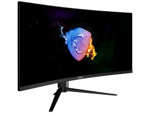 UWQHD解像度のウルトラワイド曲面ゲーミング液晶、MSI「MAG342CQPV」