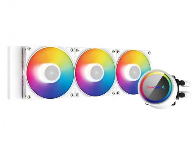 Deepcool、液漏れ防止機構を備えたAIO水冷「GAMMAXX L A-RGB」シリーズのホワイト版