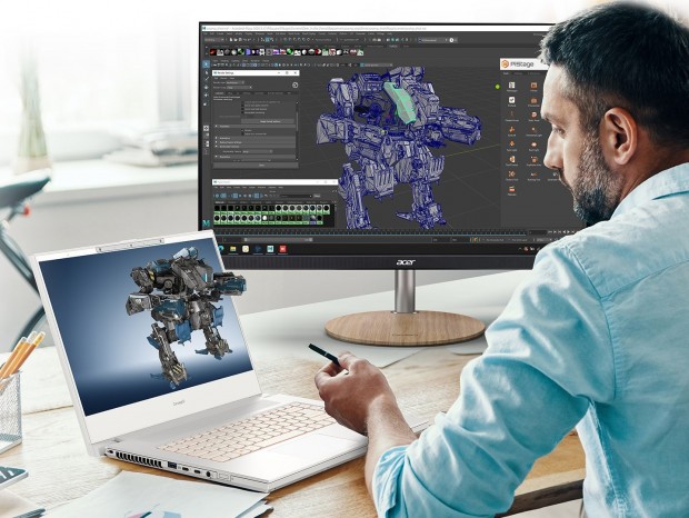 Acer、裸眼3D立体視ノートPC「ConceptD 7 SpatialLabs Edition」コンシューマ向け発売開始