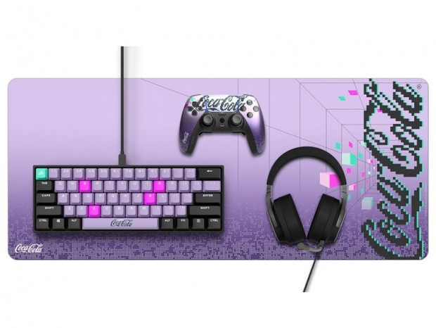 CORSAIR、特別なコカ・コーラとコラボした「K65 MINI BYTE」など限定