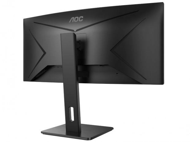曲率1500RのUSB Type-C対応34型UWQHD液晶ディスプレイ、AOC「CU34P2C」