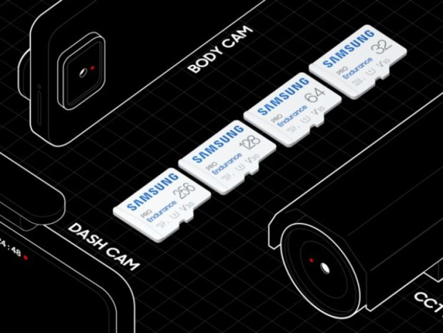 33倍の耐久性を実現した監視カメラ向けmicroSD、Samsung「PRO Endurance」シリーズ
