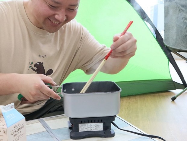 サンコー、火を使わず卓上キャンプ飯が楽しめる「エレクトリックメスティン」発売