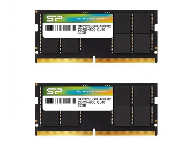Silicon Power、4,800MHz動作のノートPC向けDDR5メモリ「DDR5 SODIMM」
