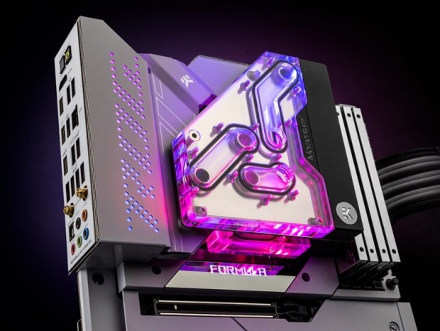 EK、電源部が水冷対応の「ROG MAXIMUS Z690 FORMULA」を“完全水冷化