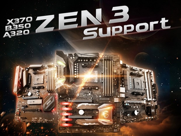 MSI、AMD 300シリーズチップセットのZen 3対応BIOSを5月中旬提供開始