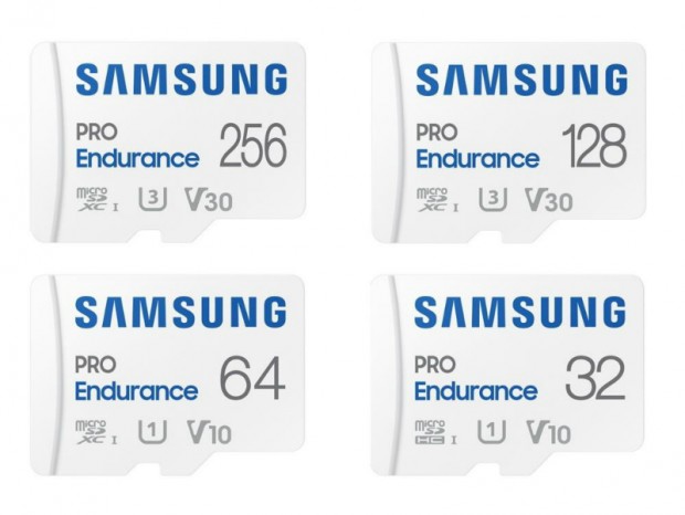 録画耐久性140,160時間の高耐久microSDカード、Samsung「PRO Endurance」