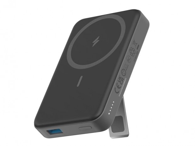 アンカー、MagSafe対応iPhoneに貼り付けて充電できるモバイルバッテリー