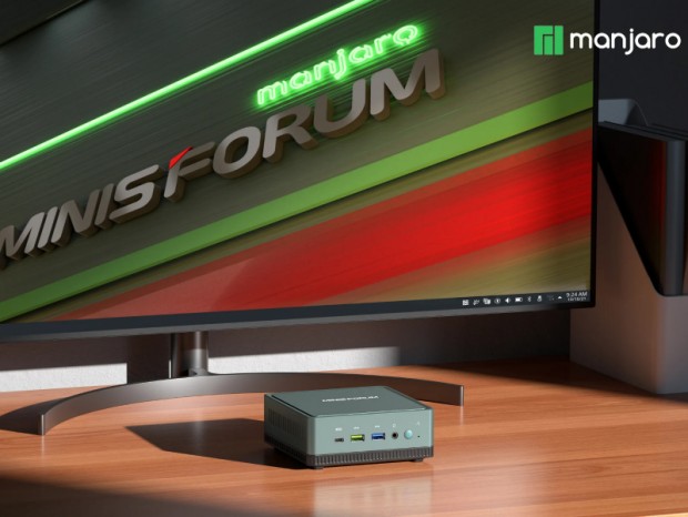 MINISFORUM、Manjaro Linuxをインストールした超小型デスクトップPC発売