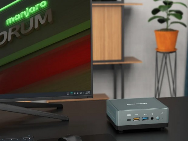 MINISFORUM、Manjaro Linuxをインストールした超小型デスクトップPC発売