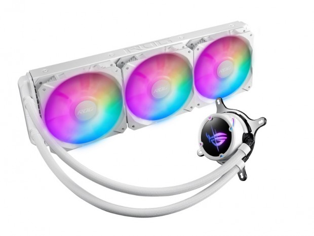 360mmラジエター採用の白いAIO水冷、ASUS「ROG STRIX LC II 360 ARGB WE」発売