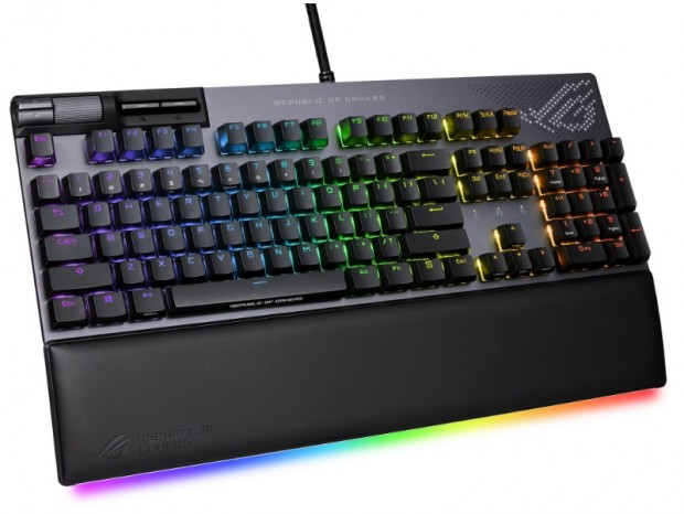 ASUS、ROG独自スイッチを搭載するゲーミングキーボード「ROG Strix Flare II」シリーズ