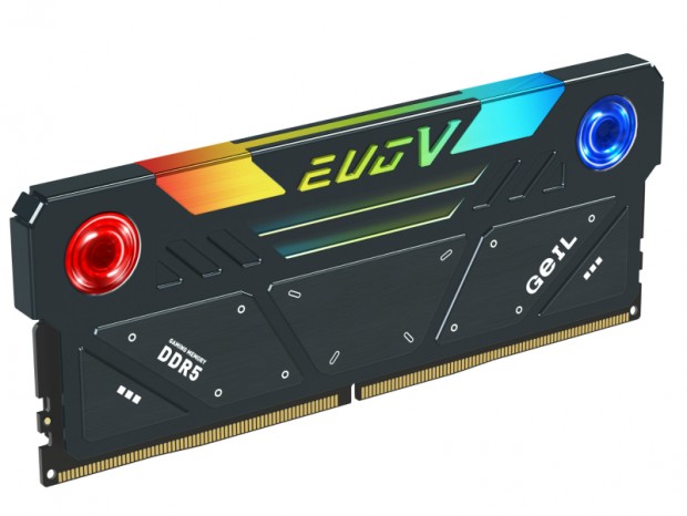 GeIL、デュアルファンヒートシンクを搭載したOC DDR5メモリ「EVO V」シリーズ