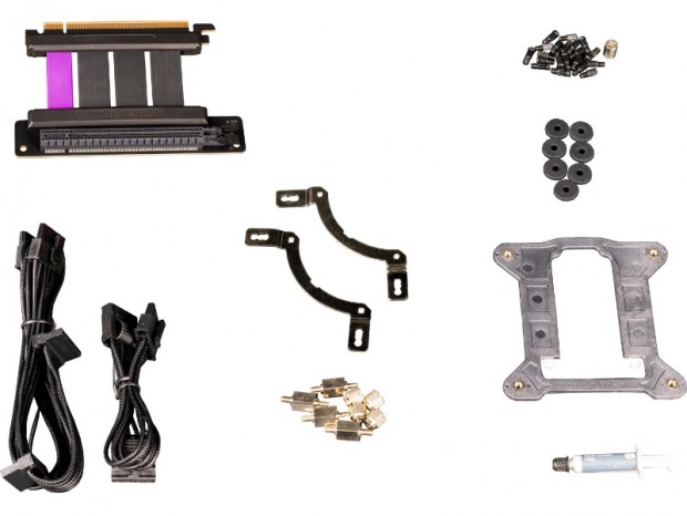 Cooler Master「MasterBox NR200P」に電源とAIO水冷を搭載した「MAX