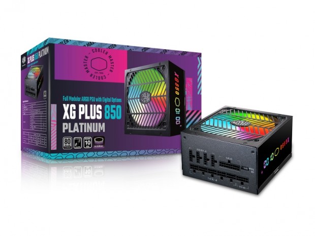 デジタルディスプレイ搭載のハイエンド電源、Cooler Master「XG Plus Platinum」