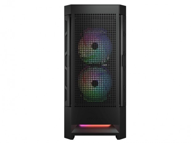 COUGAR、ガラスとメッシュの2種フロントパネルが選べる縦長ミドルタワー「Duoface RGB」