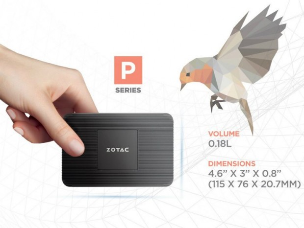 COMPUTEX：容量わずか0.18Lのデュアル4K対応超小型PC、ZOTAC「ZBOX PI336 PICO」