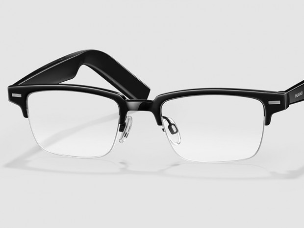 音漏れの少ない指向性スピーカー内蔵のメガネ型オーディオデバイス「HUAWEI Eyewear」