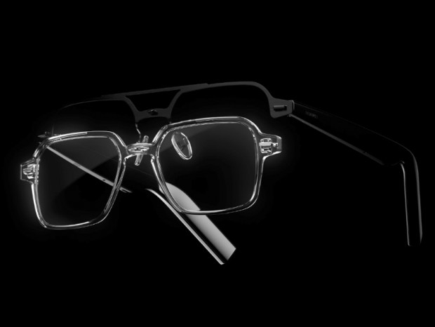 音漏れの少ない指向性スピーカー内蔵のメガネ型オーディオデバイス「HUAWEI Eyewear」