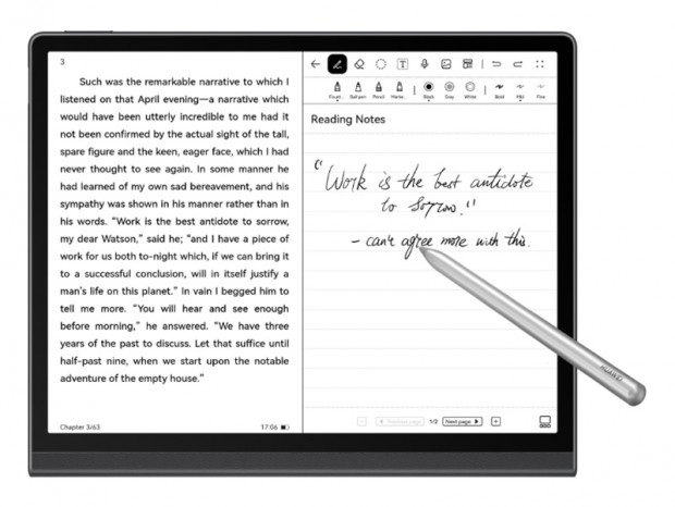 ファーウェイ初の10.8インチE ink タブレット「HUAWEI MatePad Pape」発売
