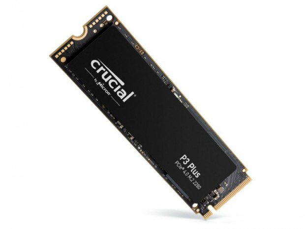 最新Micron製3D NANDを採用するNVMe M.2 SSD、Crucial「P3」シリーズ