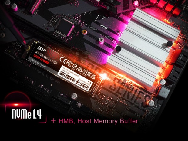 HMB対応のエントリーPCI-Express4.0 SSD、Silicon Power「UD90」シリーズ