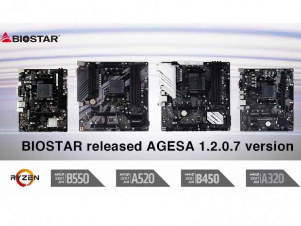 BIOSTAR、Socket AM4マザーボードに「AGESA COMBO PI V2 1.2.0.7」対応BIOS提供開始