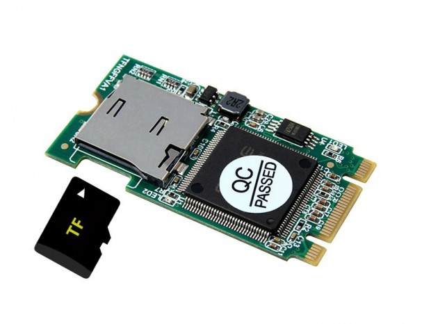 microSDをM.2/mSATA SSDとして使える変換アダプタがSintechから
