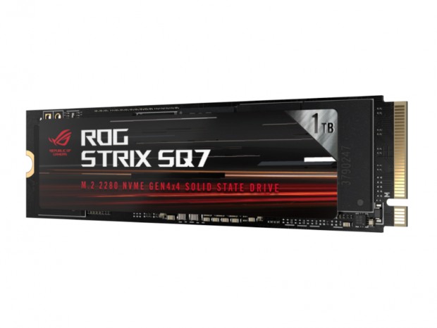 ASUS ROG、PCI-Express4.0対応の高速NVMe M.2 SSD「ROG Strix SQ7」