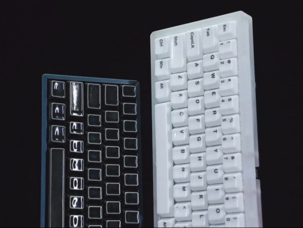 Cerakey(セラキー) オレンジ印字あり セラミックキーボードキャップ