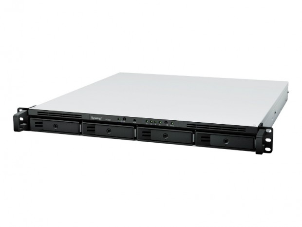 クアッドギガビットLAN搭載の4ベイ1Uストレージ、Synology「RackStation RS822+」シリーズ