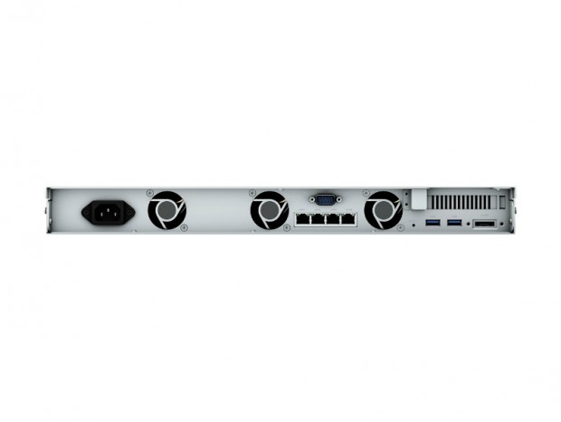 クアッドギガビットLAN搭載の4ベイ1Uストレージ、Synology「RackStation RS822+」シリーズ