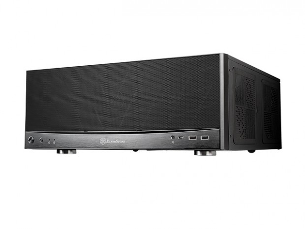 240mmラジエターとSSI-CEB対応の横置き型PCケース、SilverStone「GD11