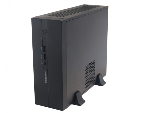 Celeron J4125を搭載した小型ファンレスベアボーン、BIOSTAR「MP-J4125」