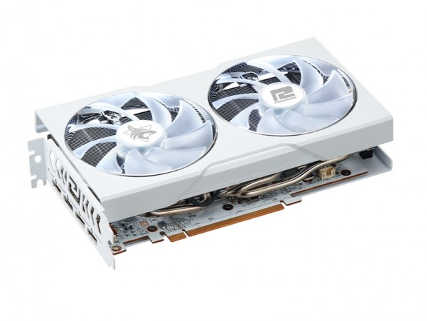 全身真っ白なRadeon RX 6650 XTグラフィックスカードがPowerColorから
