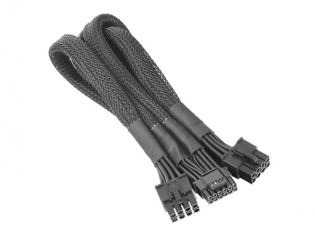 Thermaltake製電源ユニット用「Sleeved PCIe Gen5 Splitter Cable」間もなく発売