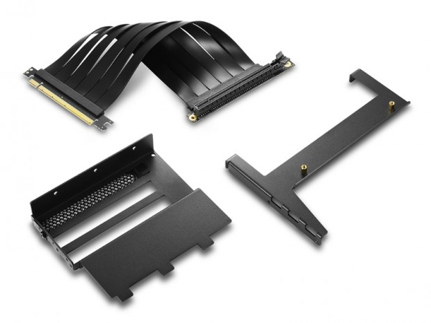PCI-Express4.0対応の垂直グラフィックスカードキットがSharkoonから