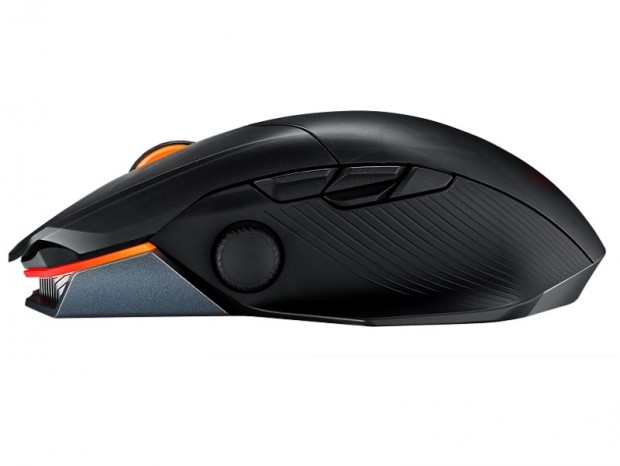 解像度36,000dpiのワイヤレスゲーミングマウス、ASUS「ROG Chakram X 