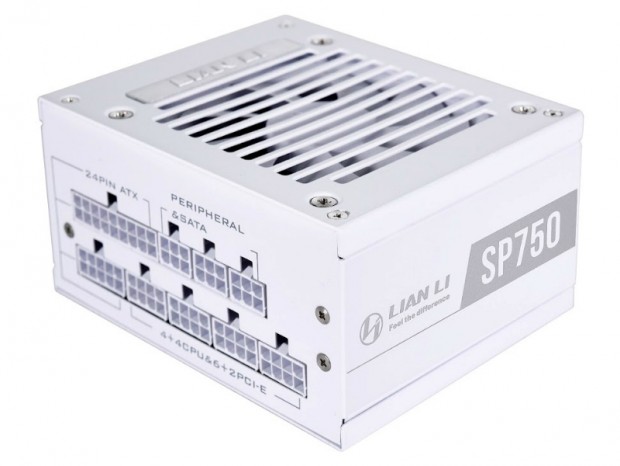 Lian Li、フルモジュラーSFX電源「SP750 GOLD」に新色ホワイト追加