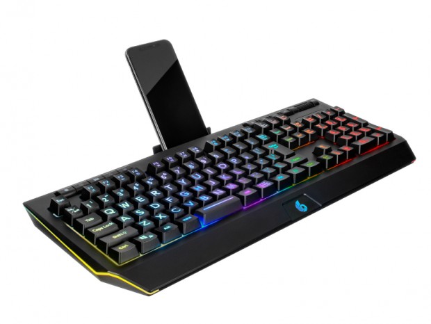 センチュリー、音量調整ローラー搭載のメンブレンゲーミングキーボード発売